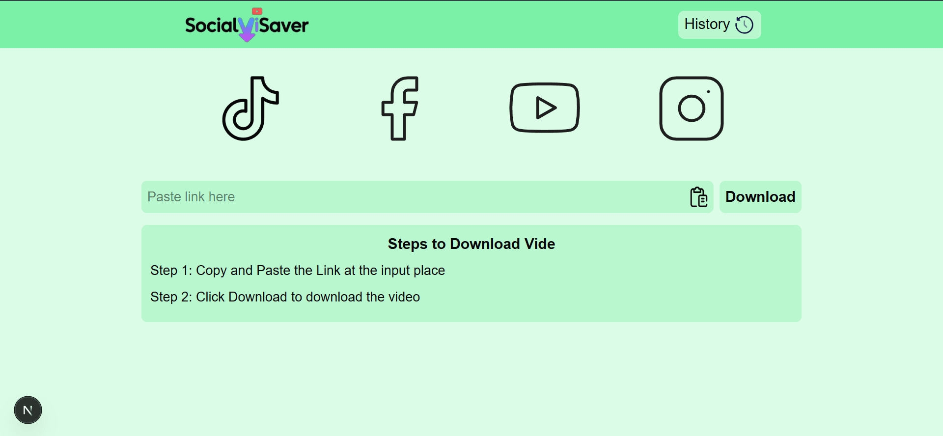 Social Media Video Downloader Web App